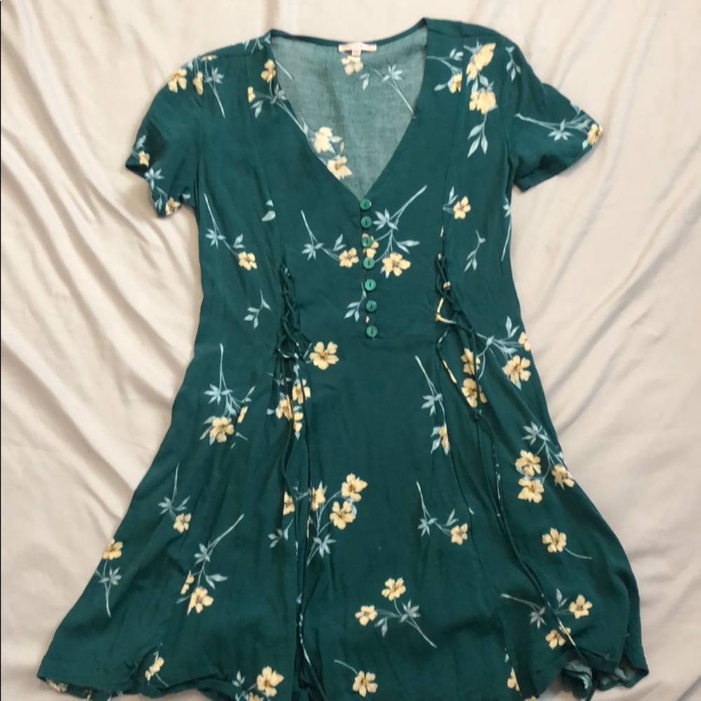 PacSun Green Mini Dress